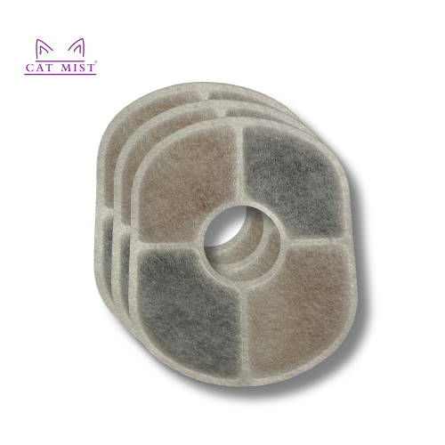 Catmist vattenfontän filter 3-pack