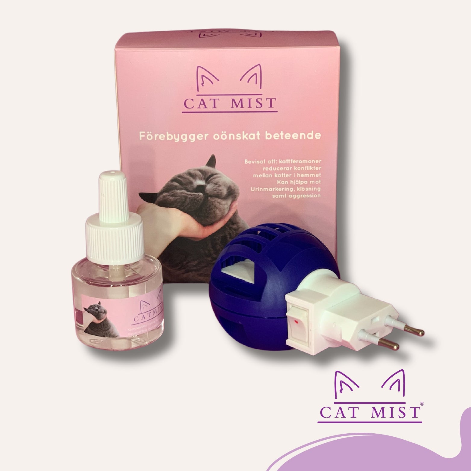 Cat Mist Blue Catmist lugnande till katt